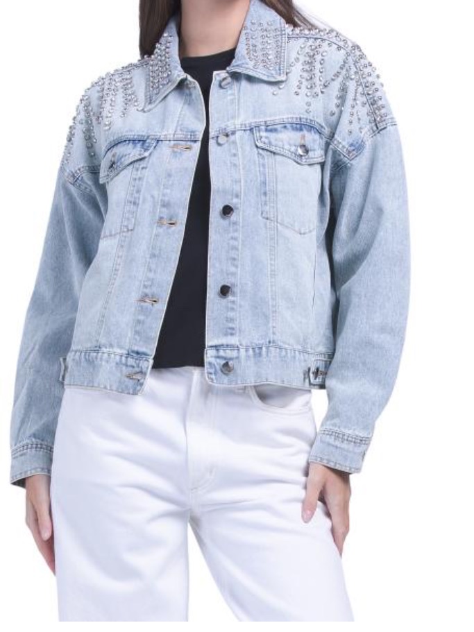 Vigoss Light Wash Denim Jacket